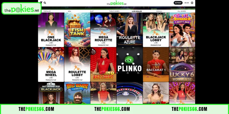 Introduction to The Pokies Live Casino